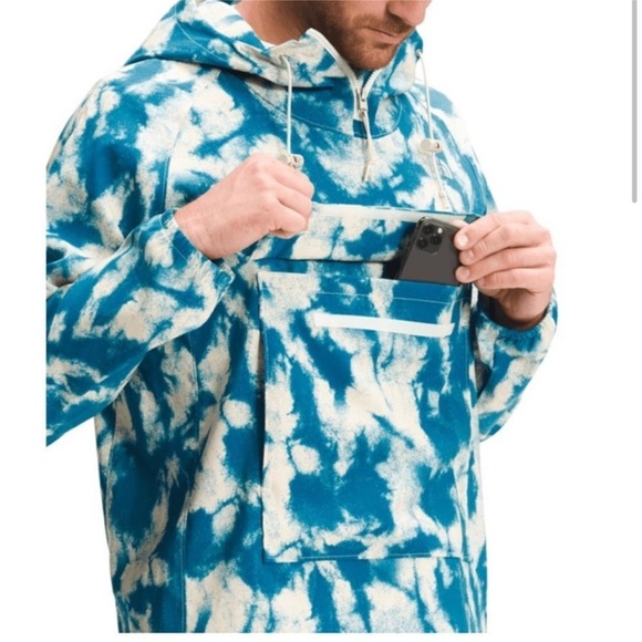 The North Face Men's Cloud Printed Class VFanorak Winter Windbreaker Hoodie
